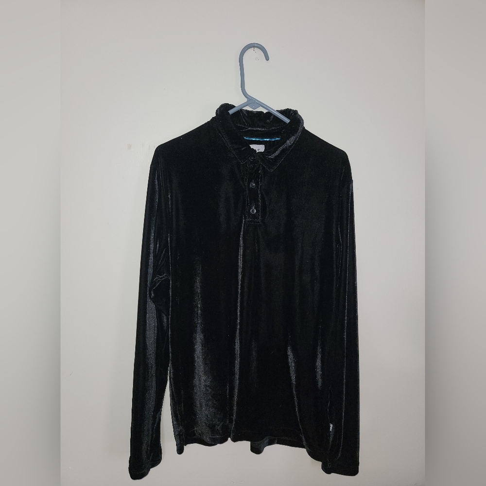 Steve Harvey Collection Suade long sleeve overshirt